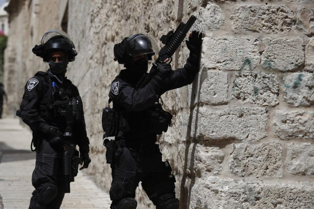 ansa foto generica polizia israeliana scaled.jpg
