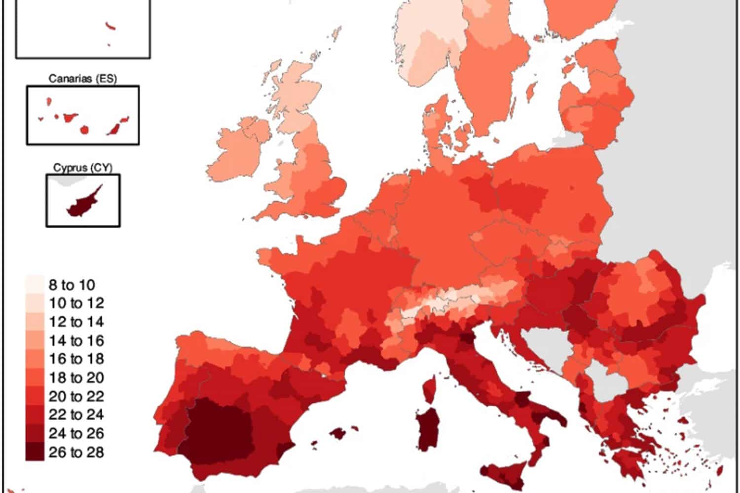 Caldo estremo: più della metà delle morti in Europa sono dovute al riscaldamento causato dall’uomo, lo studio 1 caldo europa.jpg