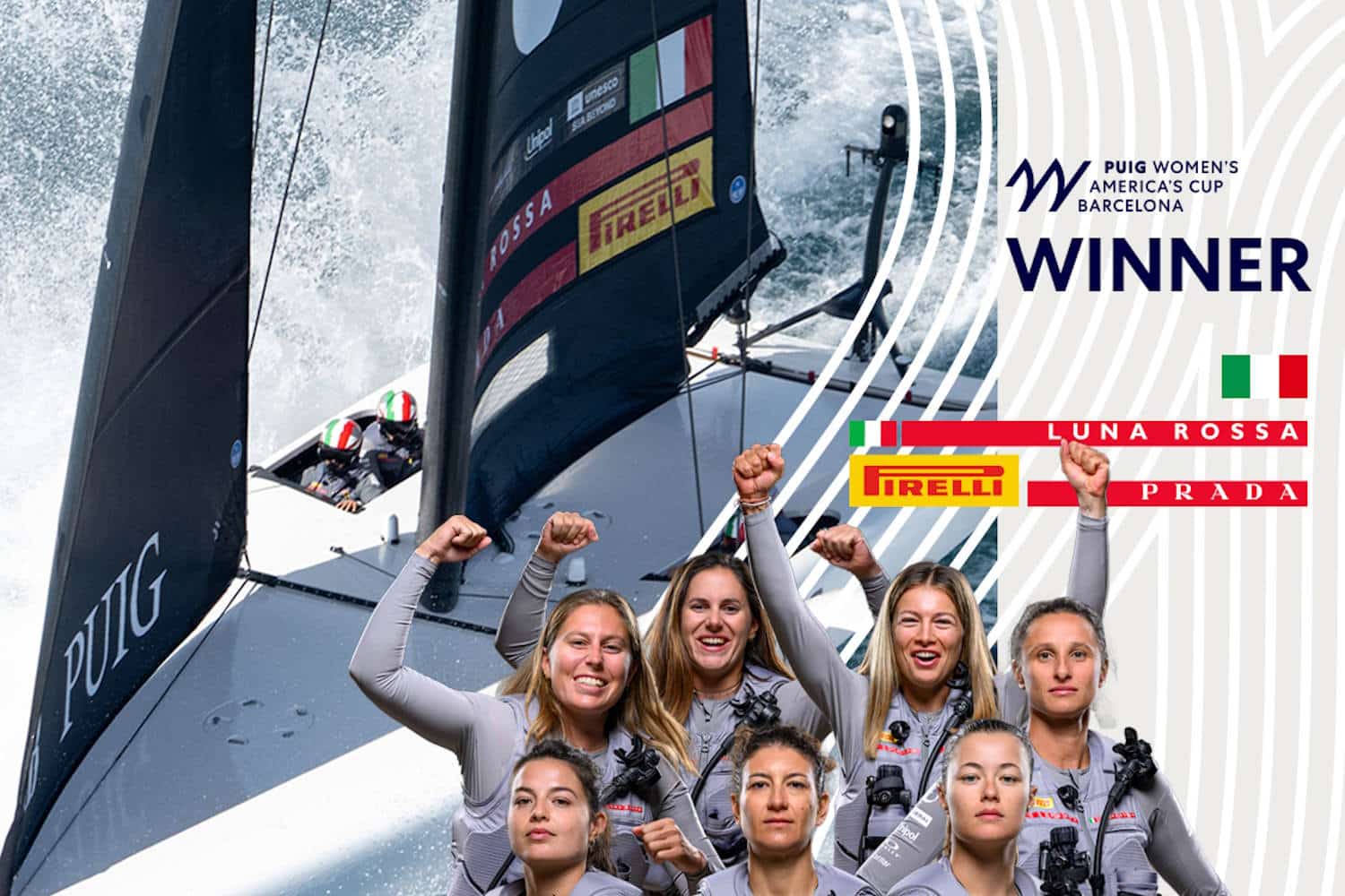 Luna Rossa è donna, la squadra femminile vince la prima America’s Cup della storia 1 luna rossa donne america cup.jpg
