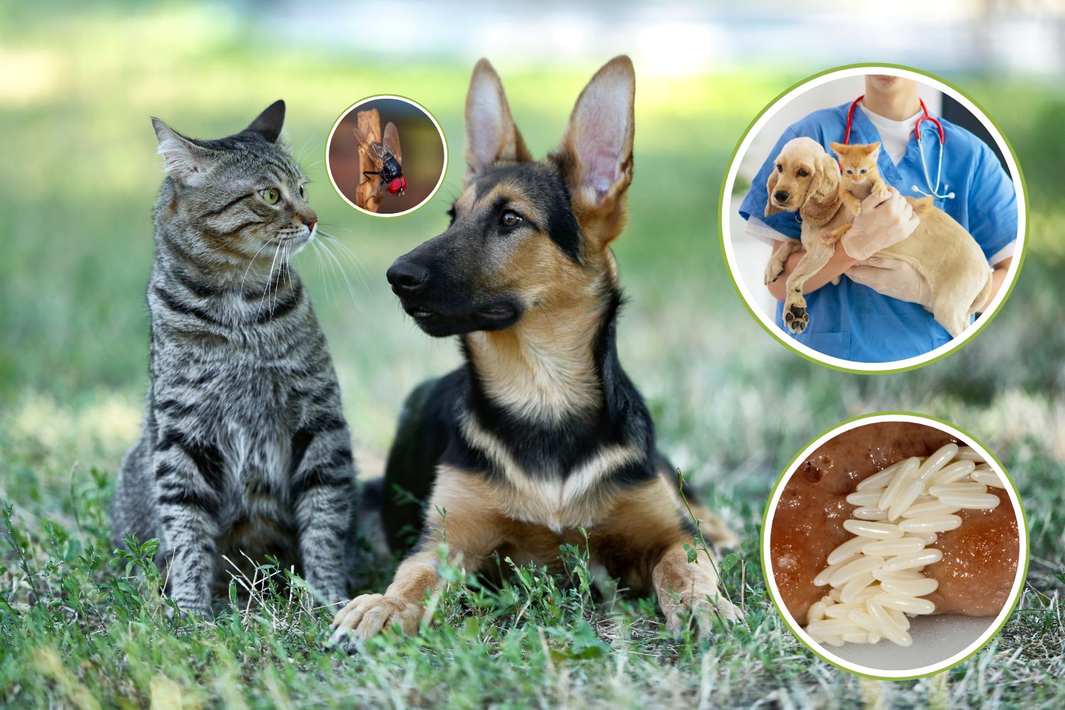 Perché le mosche possono essere pericolose per cani e gatti? Attenzione a questi sintomi 1 mosche cani e gatti.jpg