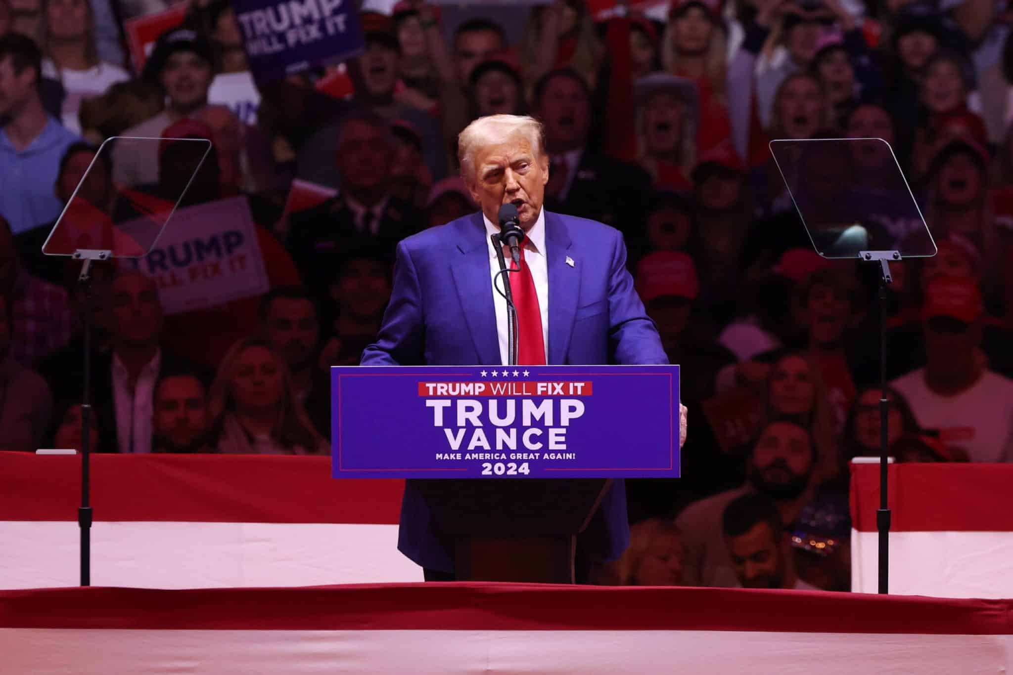 Donald Trump vuole la pena di morte per gli immigrati che uccidono gli americani 1 trump show madison ny scaled.jpg