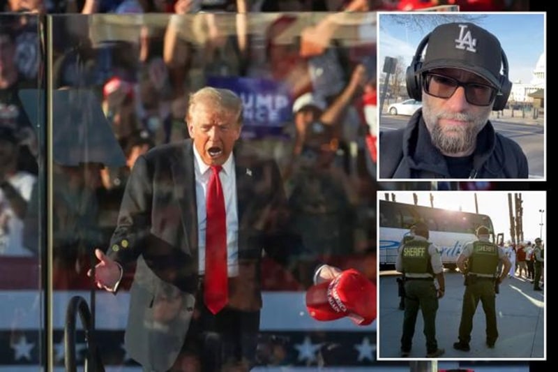 Vem Miller, l’uomo con fucile e pistola arrestato a Coachella prima del comizio di Trump: «Preparava il terzo attentato» 1 vem miller donald trump.jpeg