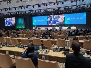 Lassemblea plenaria della Cop29 di Bak scaled.jpg