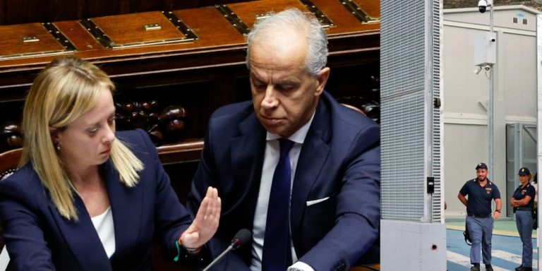 albania cpr migranti stop luglio governo meloni giorgia matteo piantedosi 1.jpg