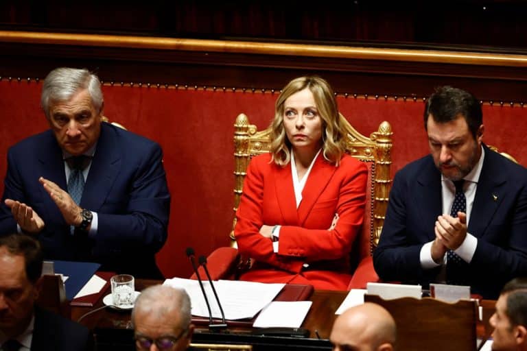 giorgia meloni canone rai incazzata nera antonio tajani matteo salvini.jpg