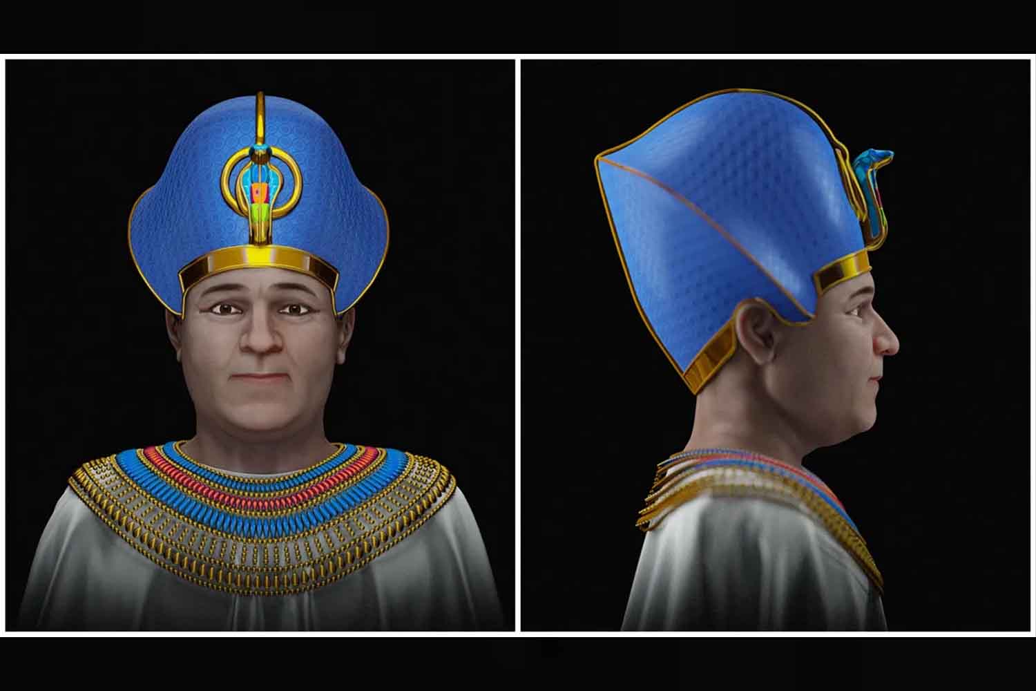 Questo è il volto del più grande faraone dell’Antico Egitto, ricreato dopo 3.350 anni 1 Amenhotep III.jpg