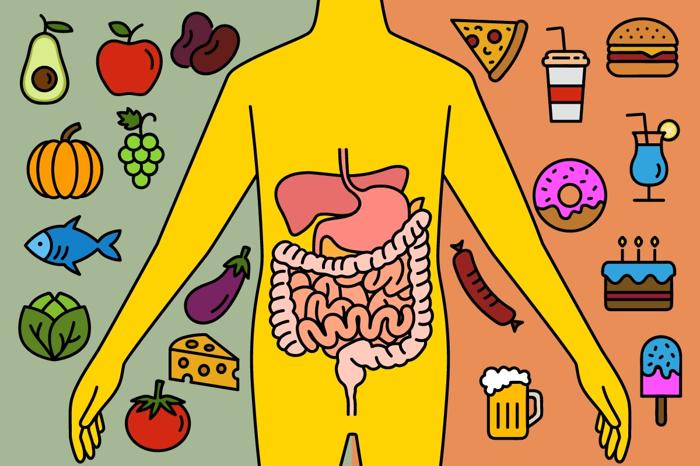 Digestive disease and diet GoodVSBadFoods.jpg