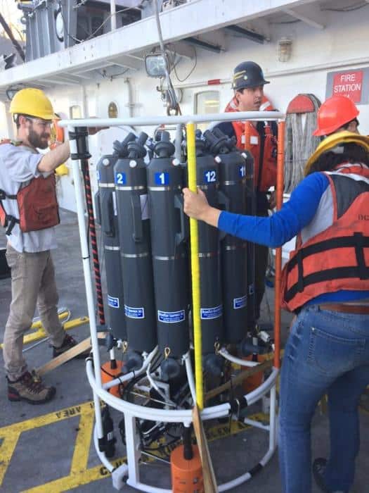 Stanford Scientists Aboard a Research Cruise Prepare a Rosette of Bottles 777x1036 1.jpg