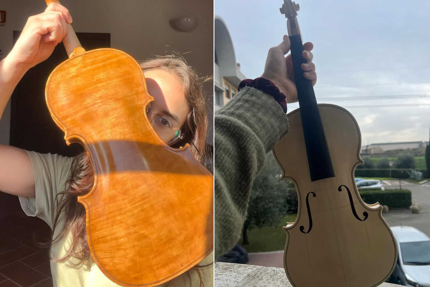 Questa giovane liutaia crea strumenti musicali vegani con materiali cruelty-free 1 Strumenti vegani.jpg
