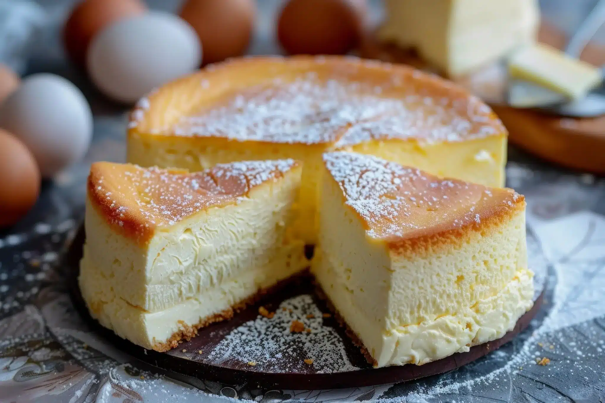 Torta allo yogurt super cremosa e senza farina: fantastica 1 Torta cremosa allo yogurt scaled.jpeg.webp