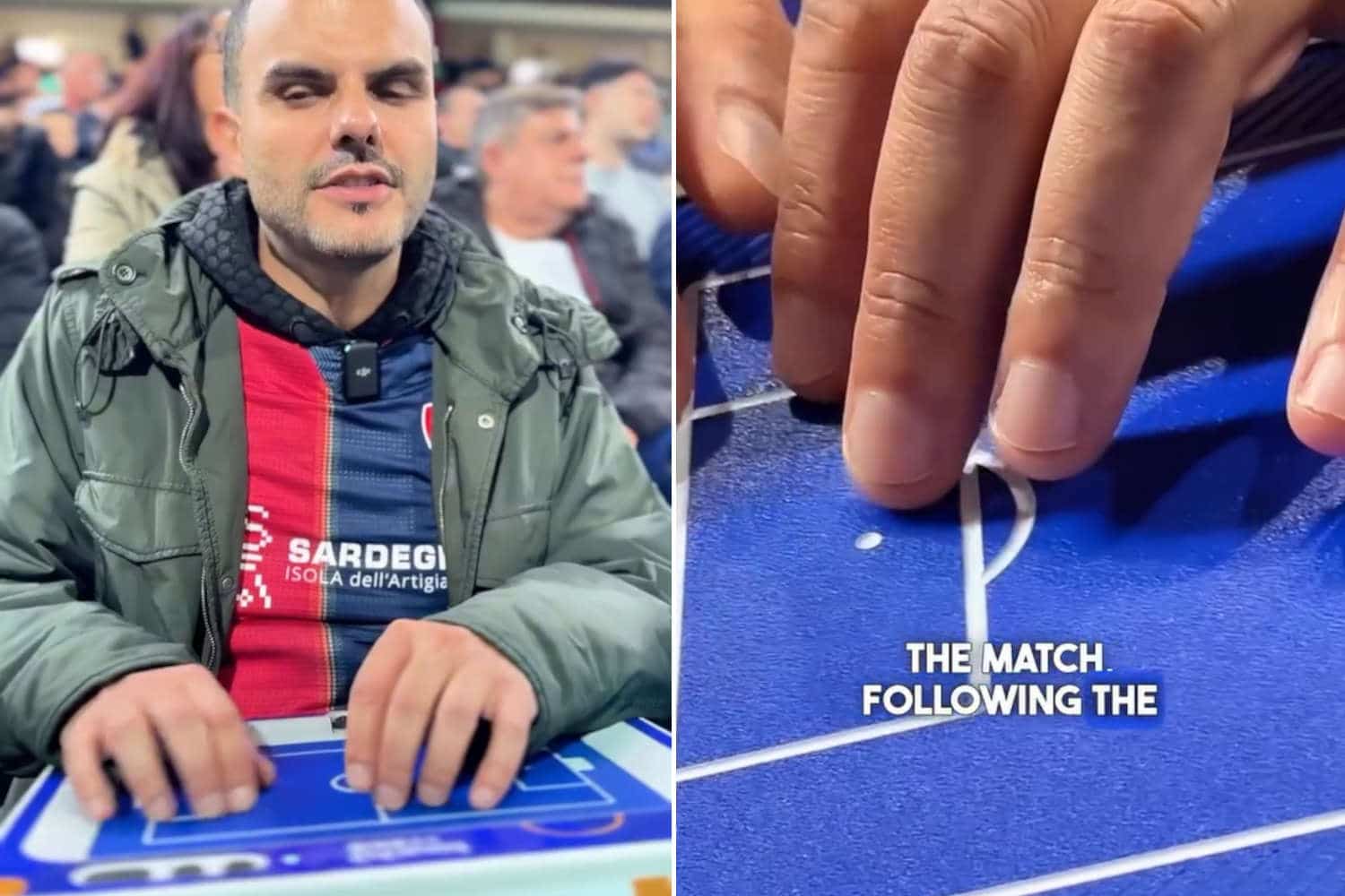Ora anche le persone cieche possono “vedere” le partite di calcio grazie ad un’esperienza sensuale immersiva che simula le azioni in campo 1 Touch2See.jpg