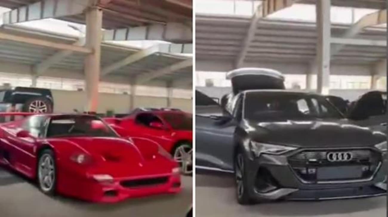 Le auto di lusso di Assad: Ferrari, Lamborghini, e Aston Martin nel video girato dai ribelli 1 auto assad.jpeg