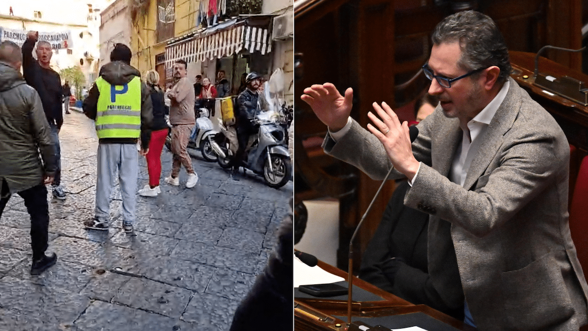 Napoli, il deputato Francesco Emilio Borrelli preso a pugni durante una diretta: «Vergogna» – Il video 1 borrelli aggressione napoli.png
