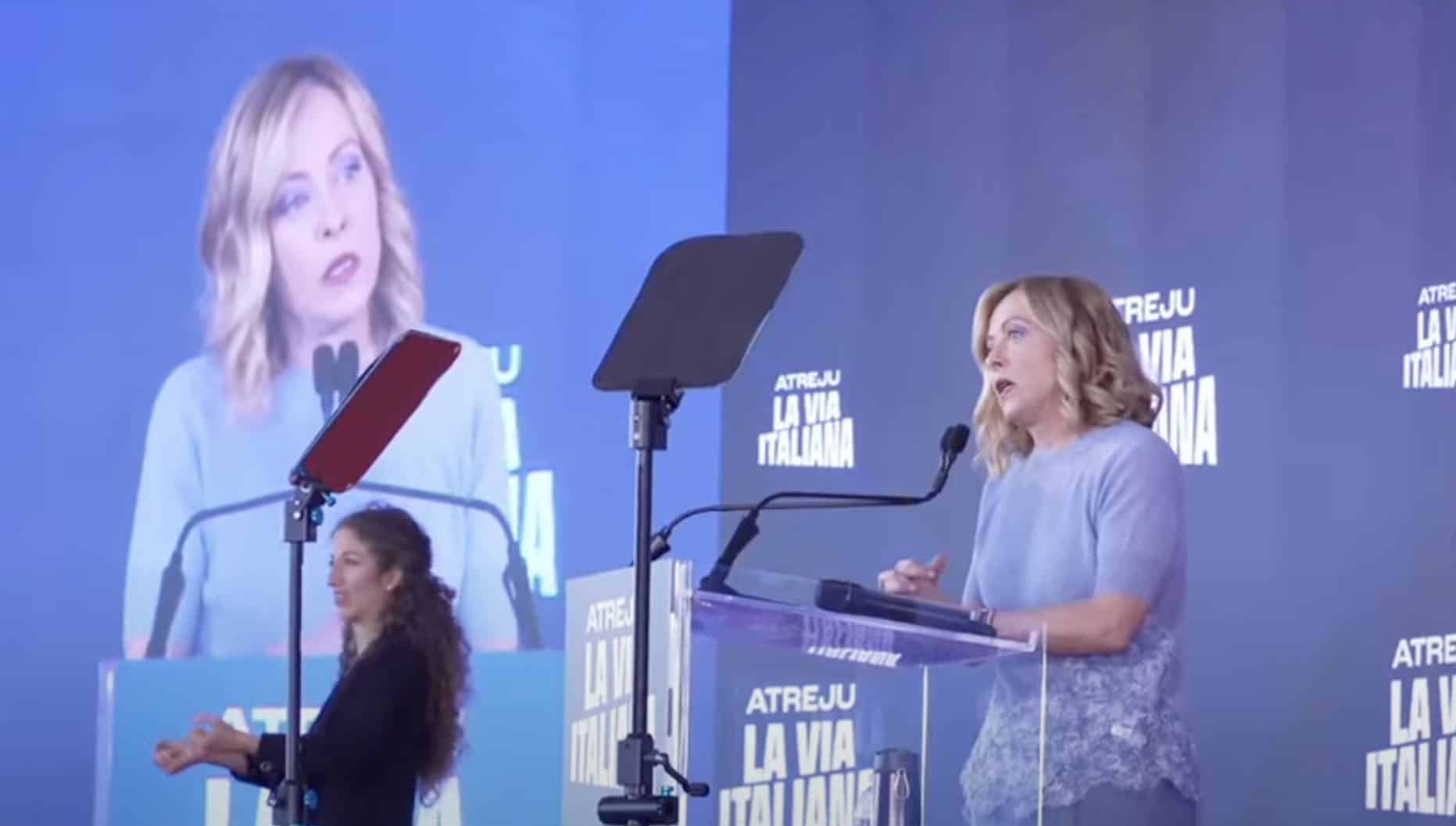 Giorgia Meloni ad Atreju: «La maggioranza è compatta nonostante le differenze, il governo arriverà al 2027 e oltre» 1 giorgia meloni atreju.jpeg