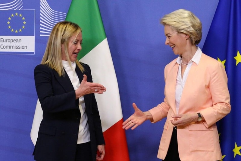 giorgia meloni ursula von der leyen commissione europea.jpg