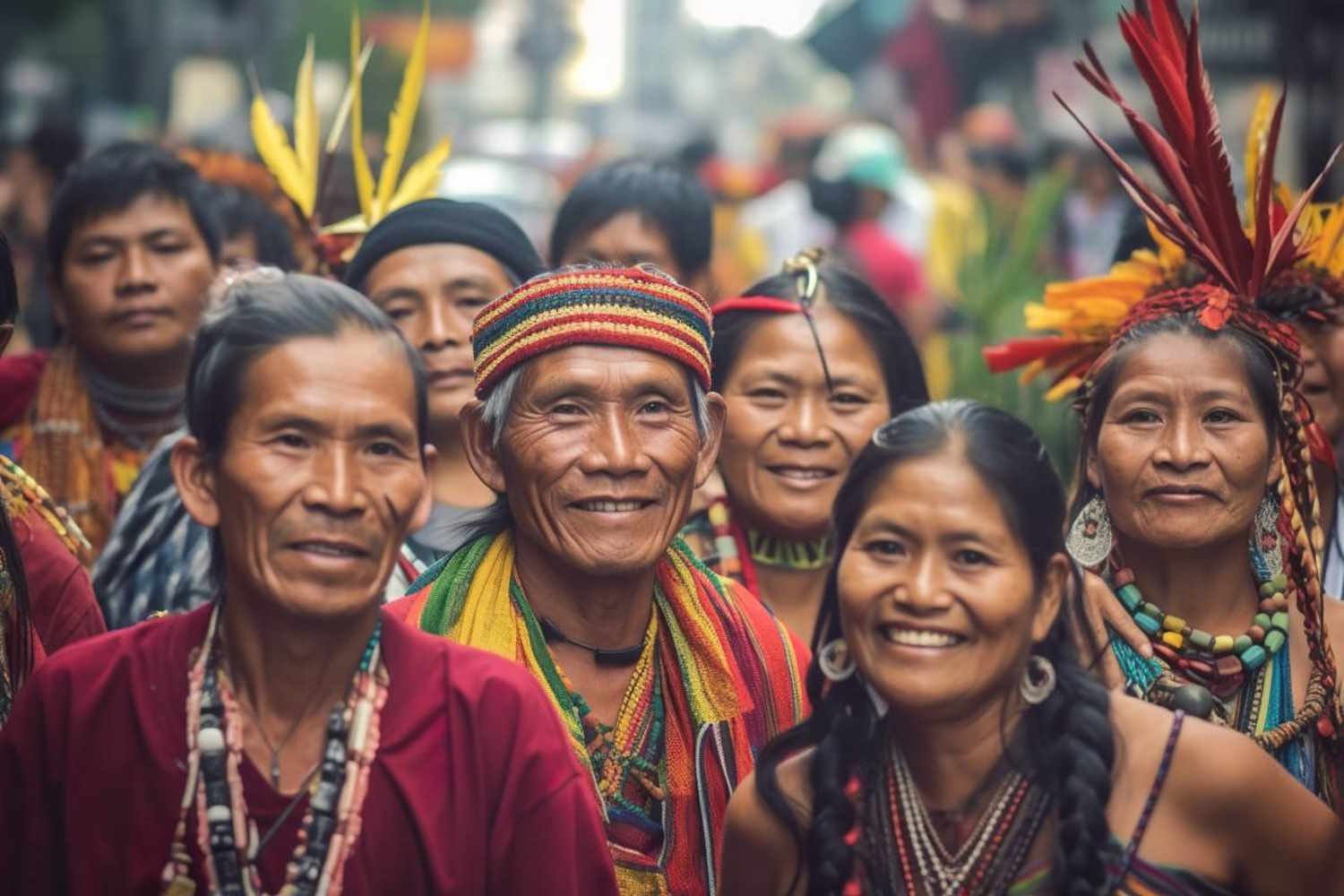 Giornata storica per i popoli indigeni: l’ONU emana le Linee guida contro le violazioni dei diritti umani 1 indigeni felici 1500.jpg