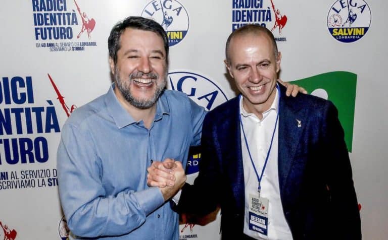 Lega Lombarda, Romeo (unico candidato) è stato eletto segretario. Il monito a Salvini: «Parla più di Nord» 1 lega lombarda massimiliano romeo segretario.jpg