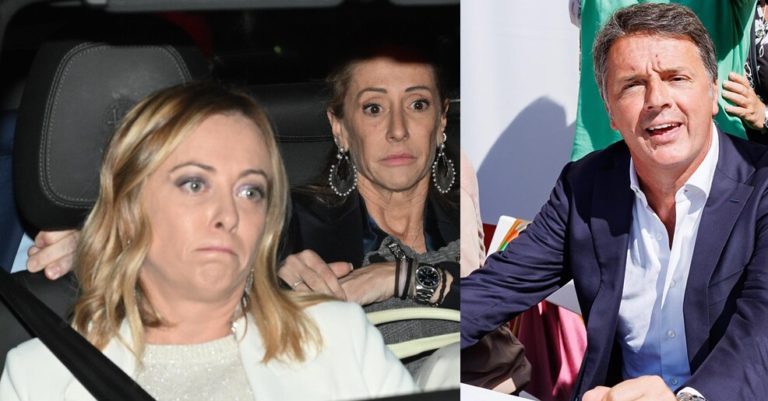Matteo Renzi: «Arianna e Giorgia Meloni vogliono cancellarmi per legge» 1 matteo renzi giorgia meloni arianna meloni.jpg