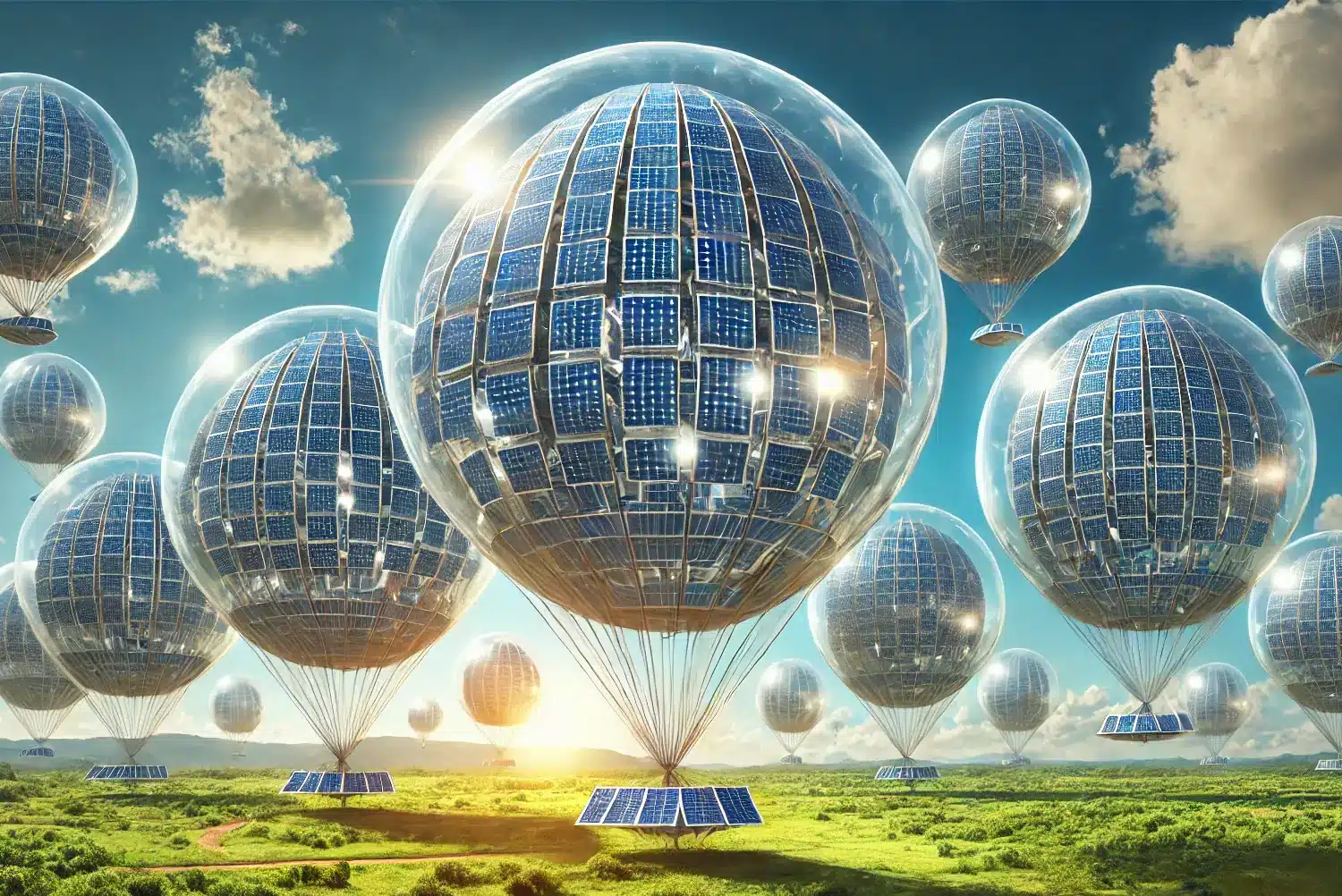 Fotovoltaico a terra addio? Ecco il pallone solare che fa spiccare il volo all’energia pulita 1 pallone fotovoltaico.webp