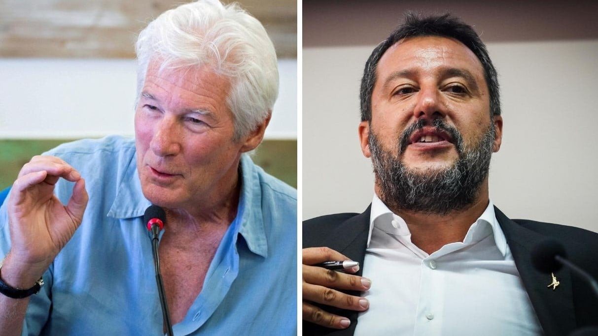 Richard Gere contro Salvini: «Se non vediamo il dolore degli altri abbiamo fallito come razza umana» 1 richard gere matteo salvini.jpg