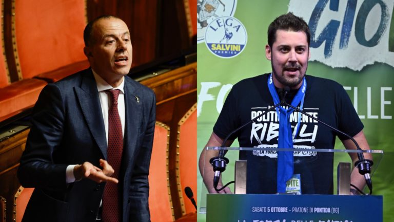 Lega, il congresso in Lombardia si risolve con il passo indietro di Toccalini: sarà Romeo a guidare il partito. Salvini ringrazia 1 romeo toccalini congresso lega Lombardia florio.jpg