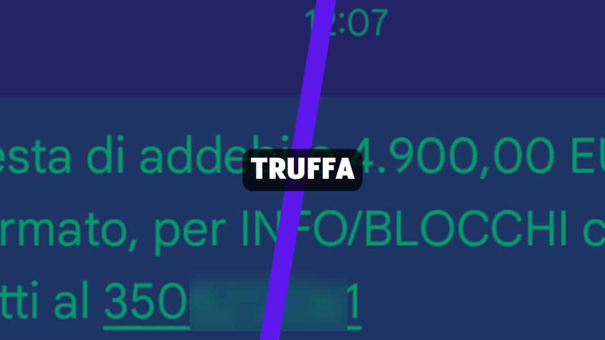 L’SMS truffa «ING. Richiesta di addebito 4.900 EURO confermato» 1 sms truffa richiesta addebito ing 0.jpg