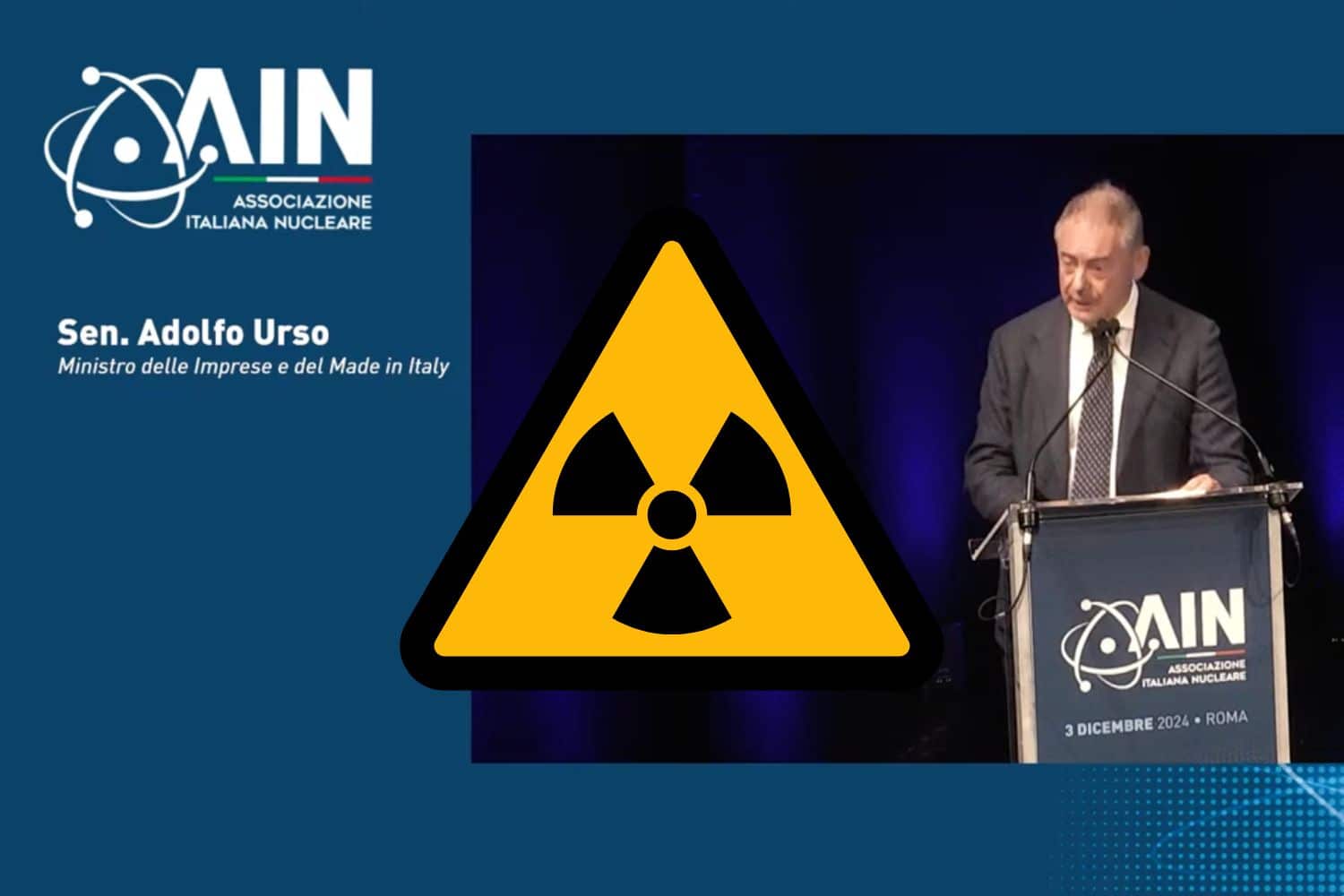 Annunciata dal Ministro Urso la Società per il rilancio del nucleare in Italia entro il 2024 1 urso.jpg