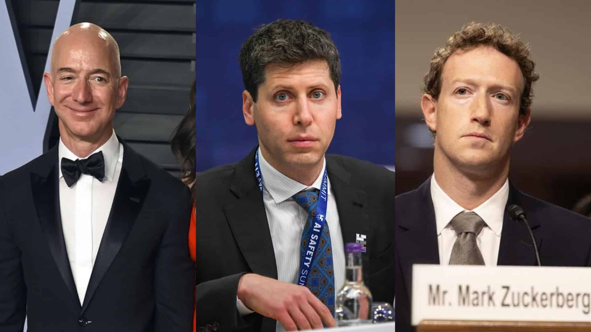 La Silicon Valley alla corte di Trump: Zuckerberg, Altman e Bezos donano un milione al tycoon 1 zuckerberg altman bezos trump .jpg