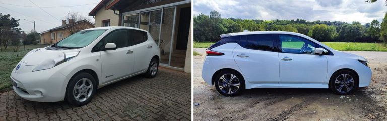 Nissan Leaf con batteria da sostituire.jpg