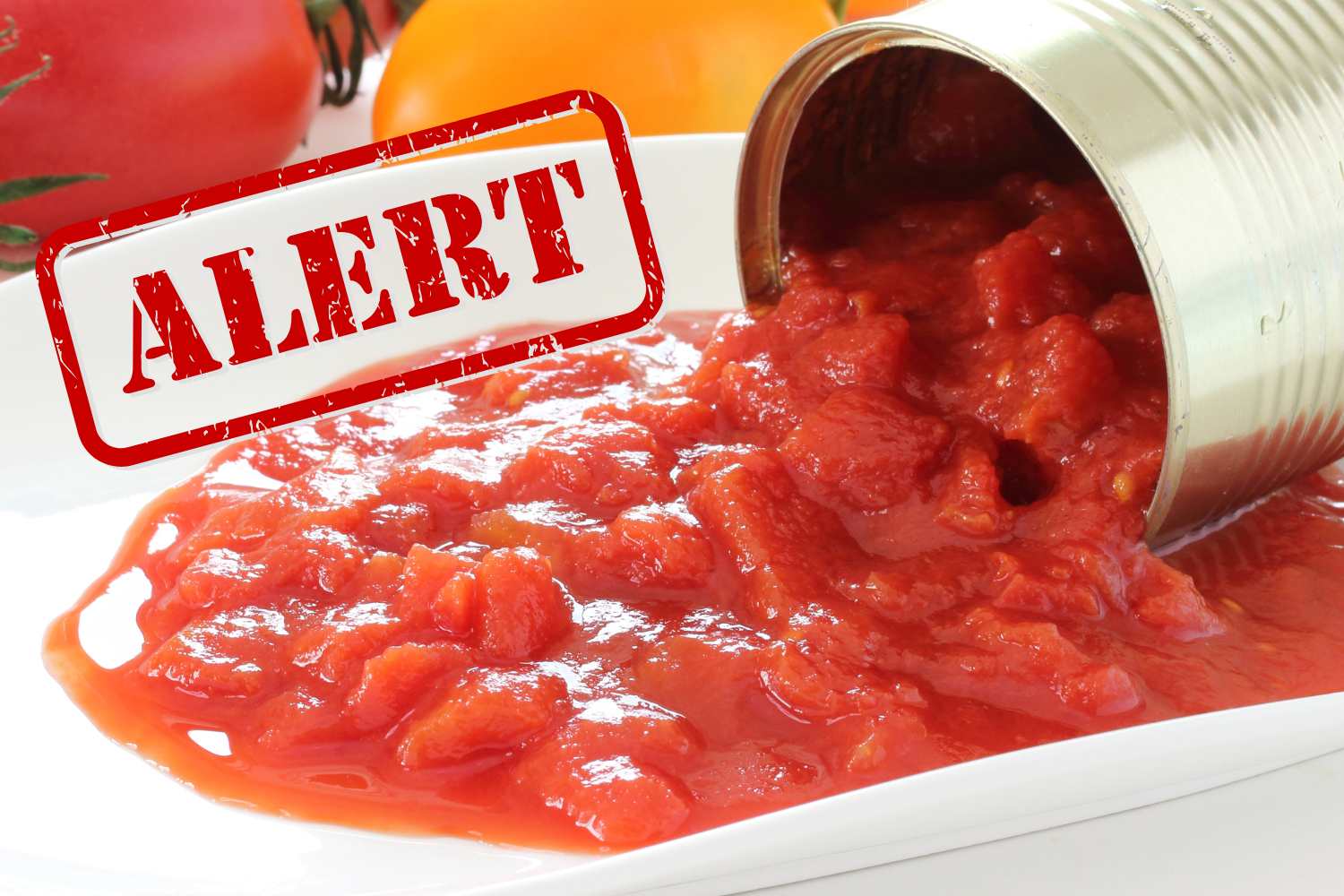 Richiamata polpa di pomodoro: si possono staccare pezzi di smalto dalle lattine, marca e lotto da non consumare 1 allerta pomodoro in scatola.jpg