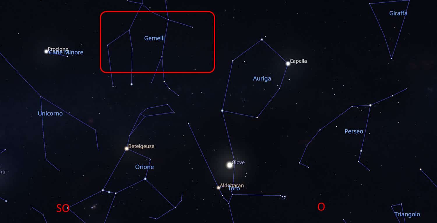 Prepariamoci ad un’altra stupenda pioggia di stelle cadenti, rho Geminidi in arrivo! 1 rho geminidi stelle cadenti gennaio 2025