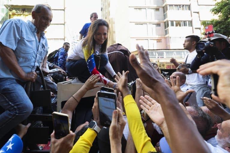 venezuela Maria Corina Machado arrestata.jpg