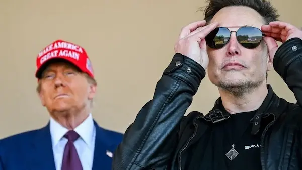 Musk e Trump nel Dipartimento DOGE .webp