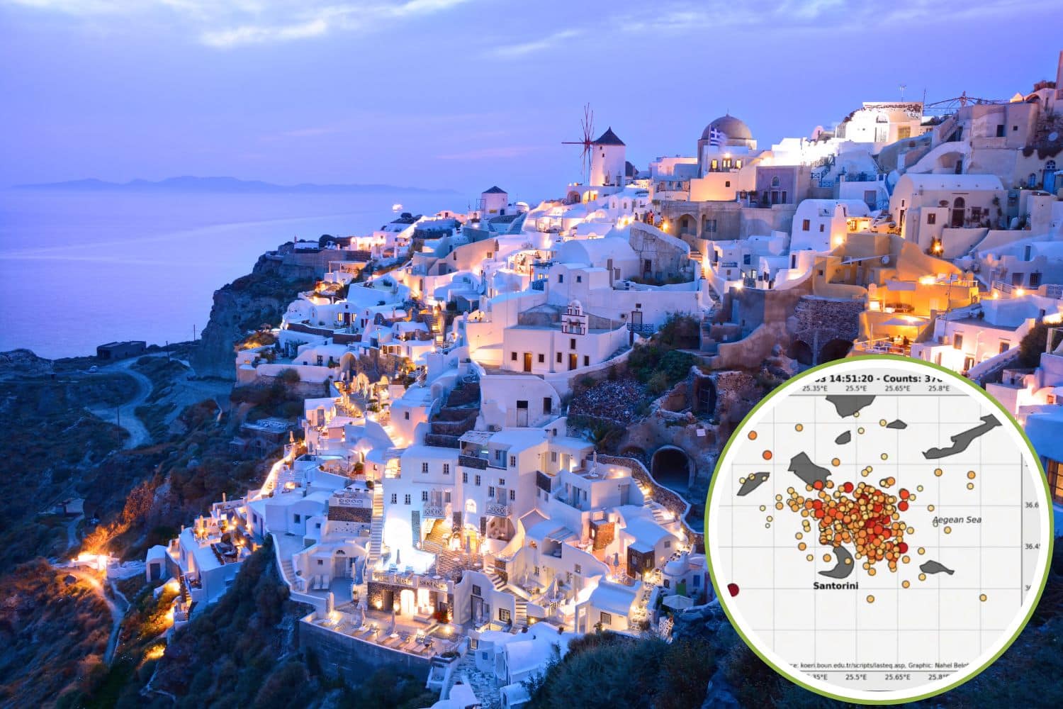 Cosa sta succedendo a Santorini: sciame sismico senza precedenti (il supervulcano Kolumbo si risveglia?) 1 Sciame sismico Santorini.jpg