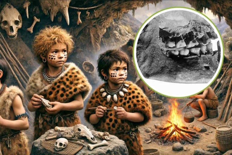 Nei denti scoperta la prova che i bambini di 29.000 anni fa avevano i piercing sulle guance 1 piercing bambini paleolitico.jpg