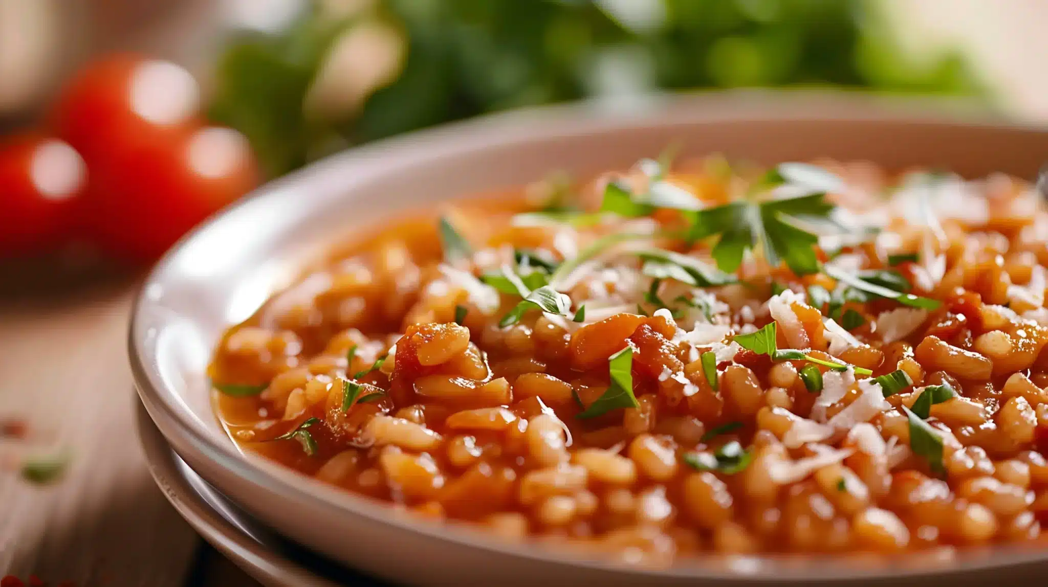 Risotto all’amatriciana: se non lo hai mai provato devi farlo! 1 Risotto allamatriciana scaled.jpg.webp