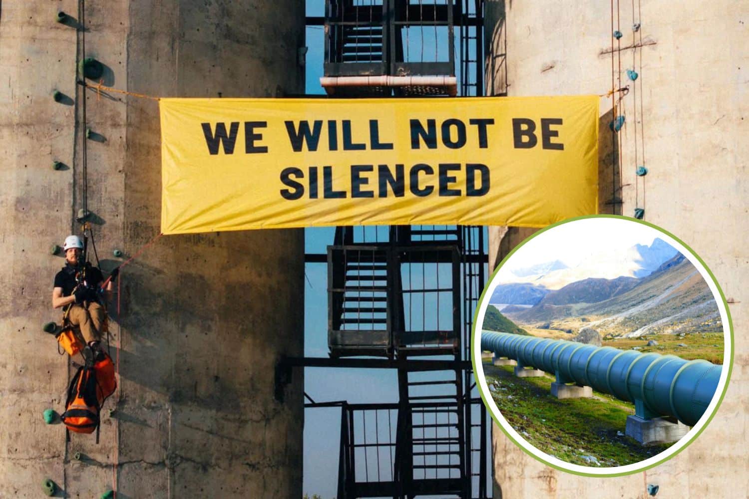 Greenpeace rischia il fallimento: condannata a pagare 600mila dollari a questa multinazionale del petrolio 1 greenpeace dakota.jpg