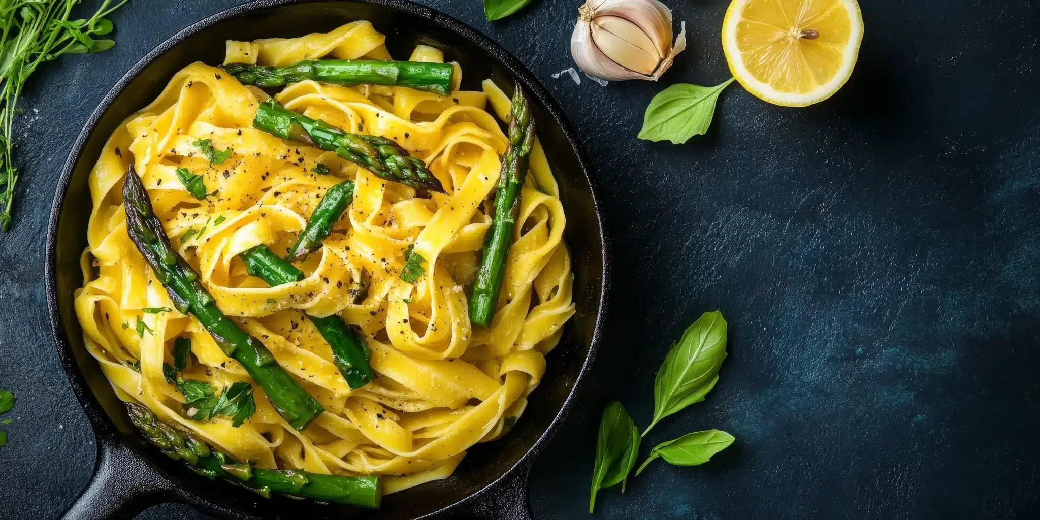 Tagliatelle con gli asparagi: quando le preparava la mia mamma sparivano all’istante! 1 Pasta agli asparagi.jpg.webp