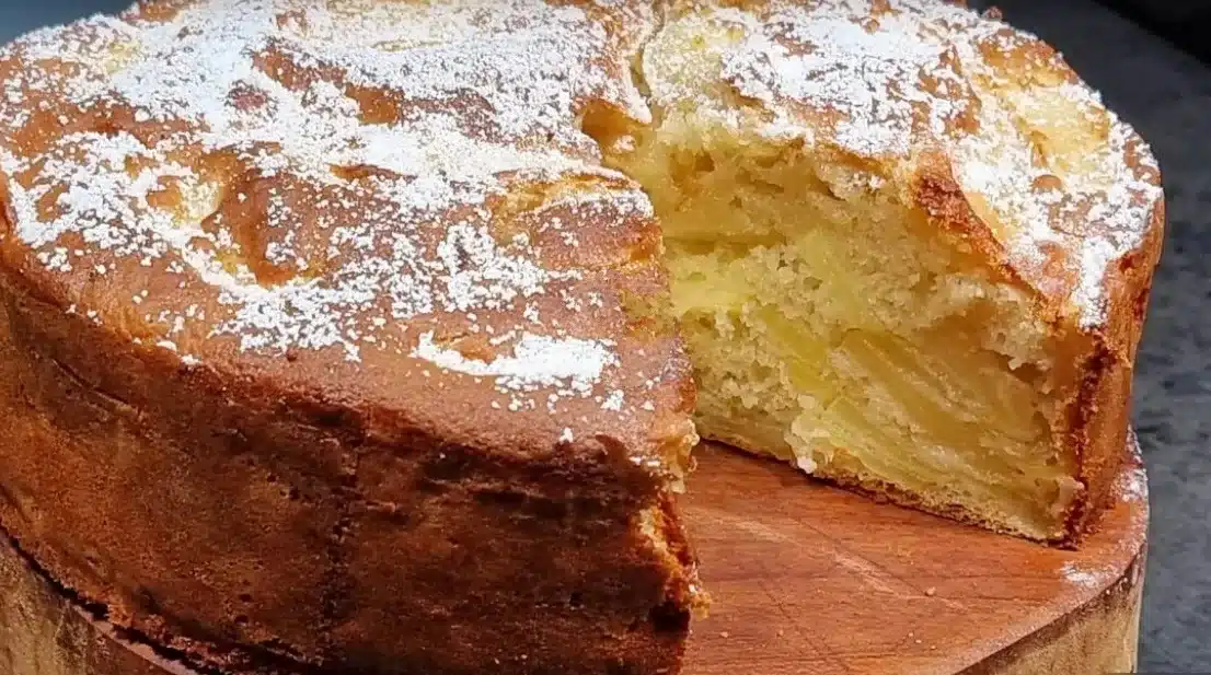 Torta 4 mele e 1 yogurt: la mia ricetta leggera con sole 130 calorie! 1 torta 4 mele 1 yogurt.jpg.webp