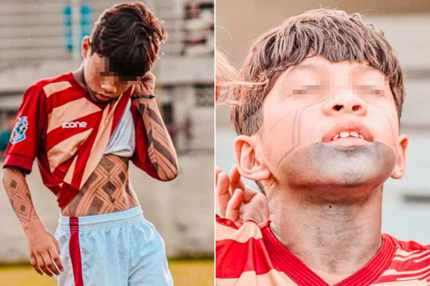 Bryan: il piccolo calciatore Tupinikim che porta la sua cultura in campo (grazie ai dipinti tradizionali sul suo corpo) 1 Bryan Tupinikim.jpg