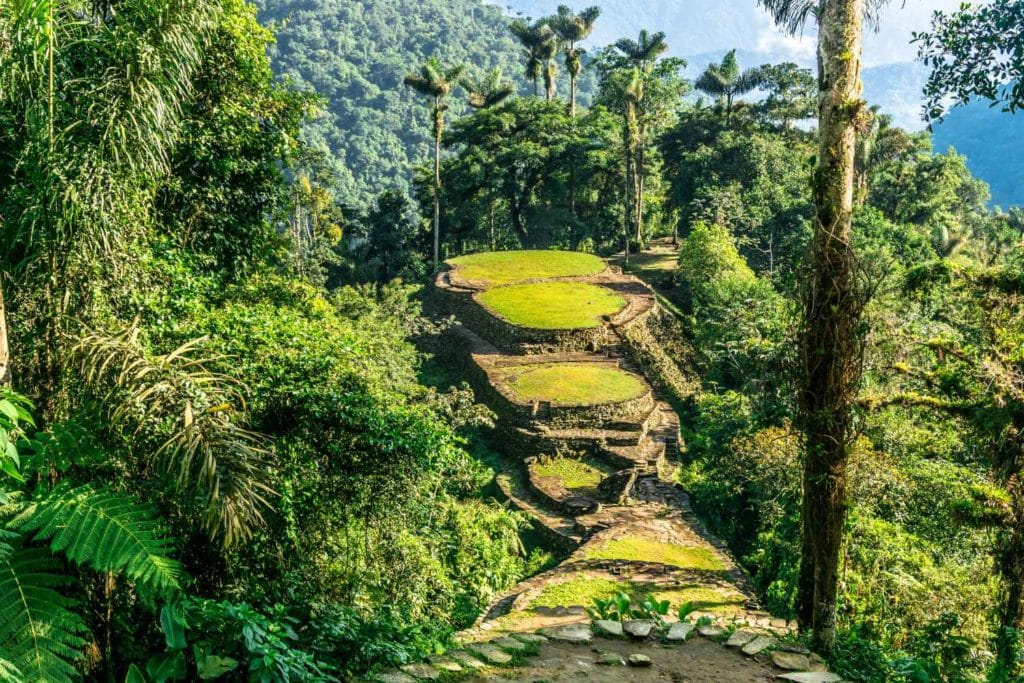 Ciudad Perdida in Colombia.jpg