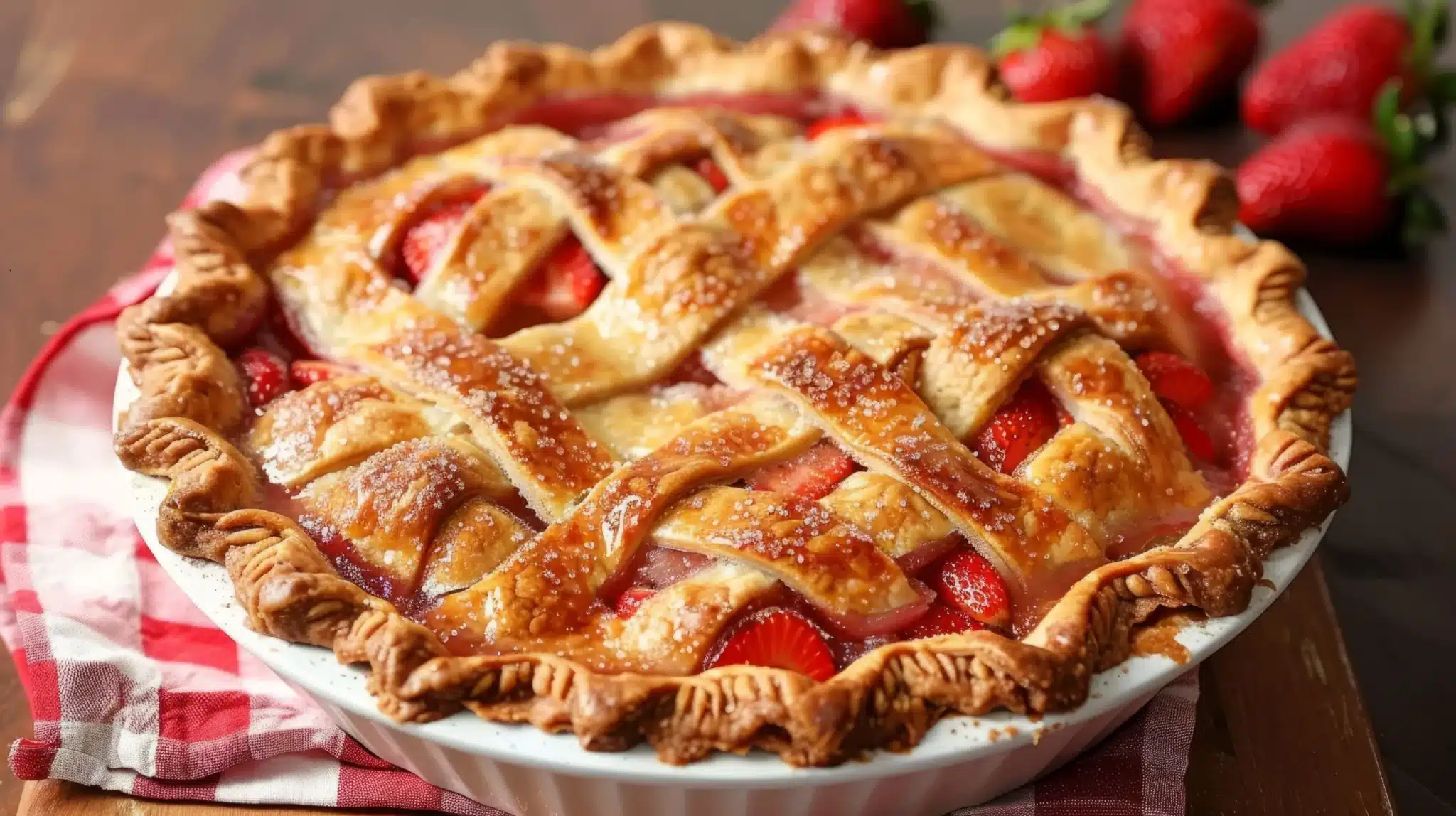 Crostata alle fragole: ricetta originale 1 Strawberry Pie scaled.jpeg.webp