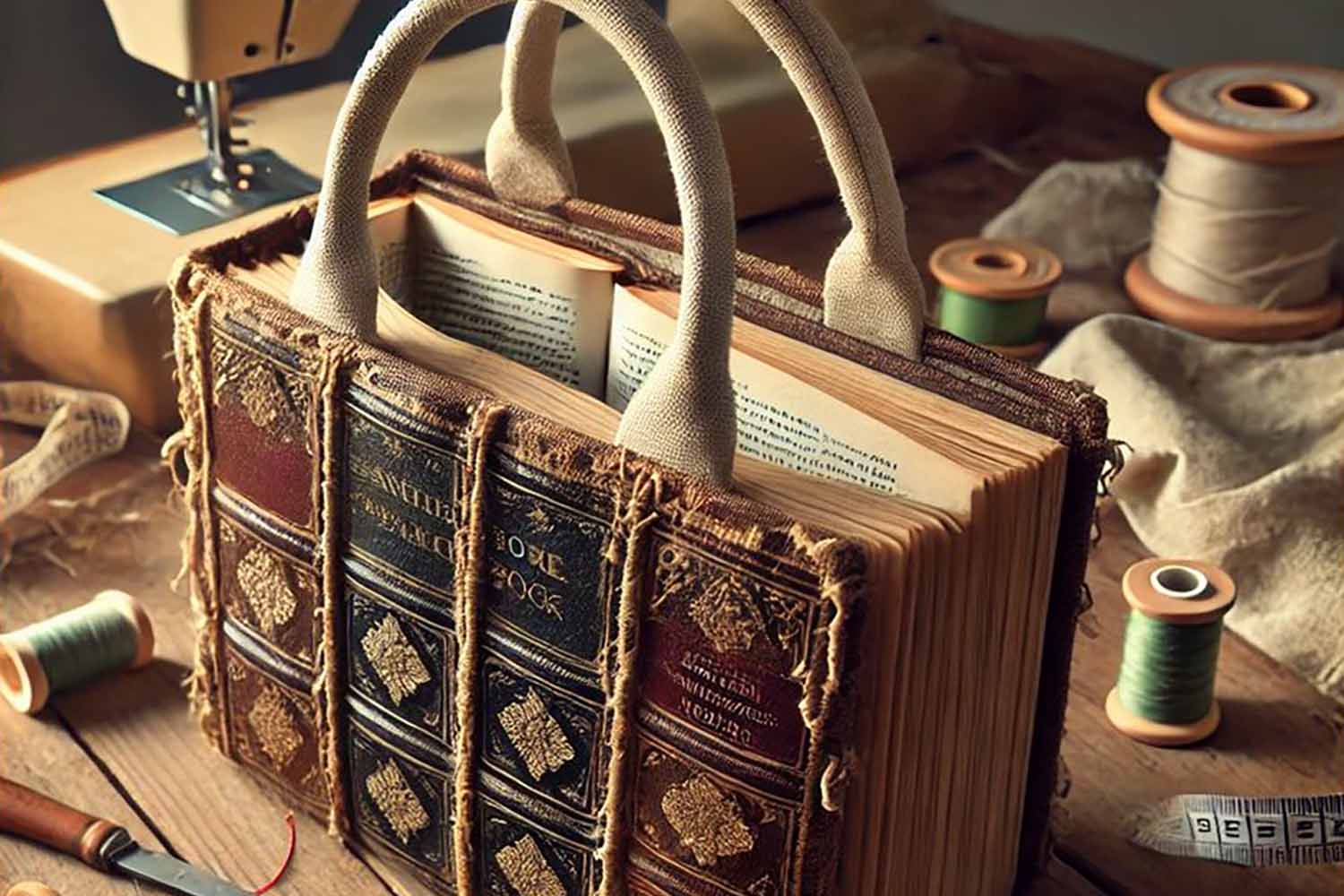 Borse fatte con i vecchi libri: l’idea fai da te che non ti aspetti (ma che ti conquisterà!) 1 borsa.jpg
