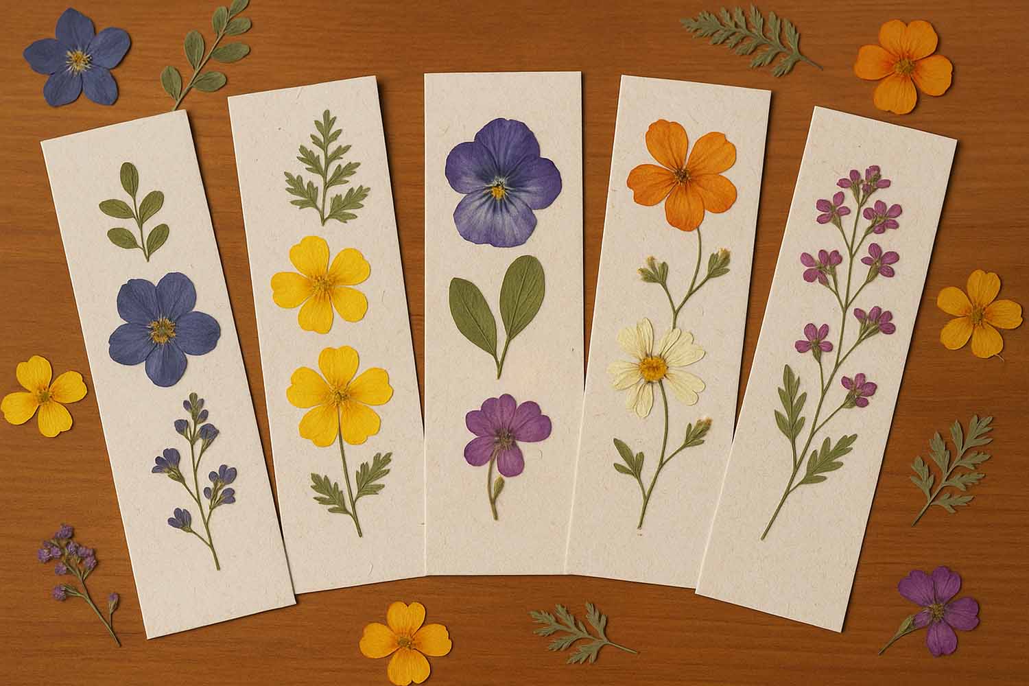 Segnalibri fai da te con fiori pressati: scopri com’è facile realizzarli. Sono così belli che te ne innamorerai! 1 segnalibri con fiori pressati.jpg