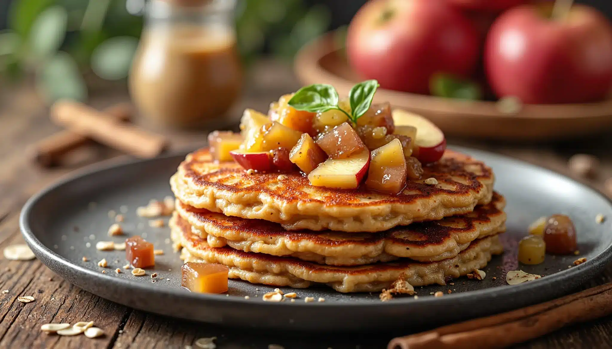 Pancake di Mele e Yogurt: facili, veloci, pronti in 10 Minuti 1 AdobeStock 1150716040 scaled.jpeg.webp