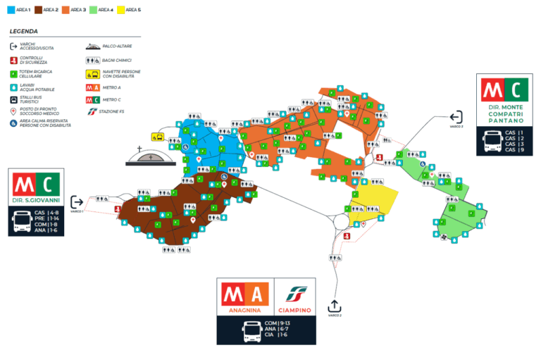 Mappa Tor Vergata Giubileo dei Giovani 2025.png