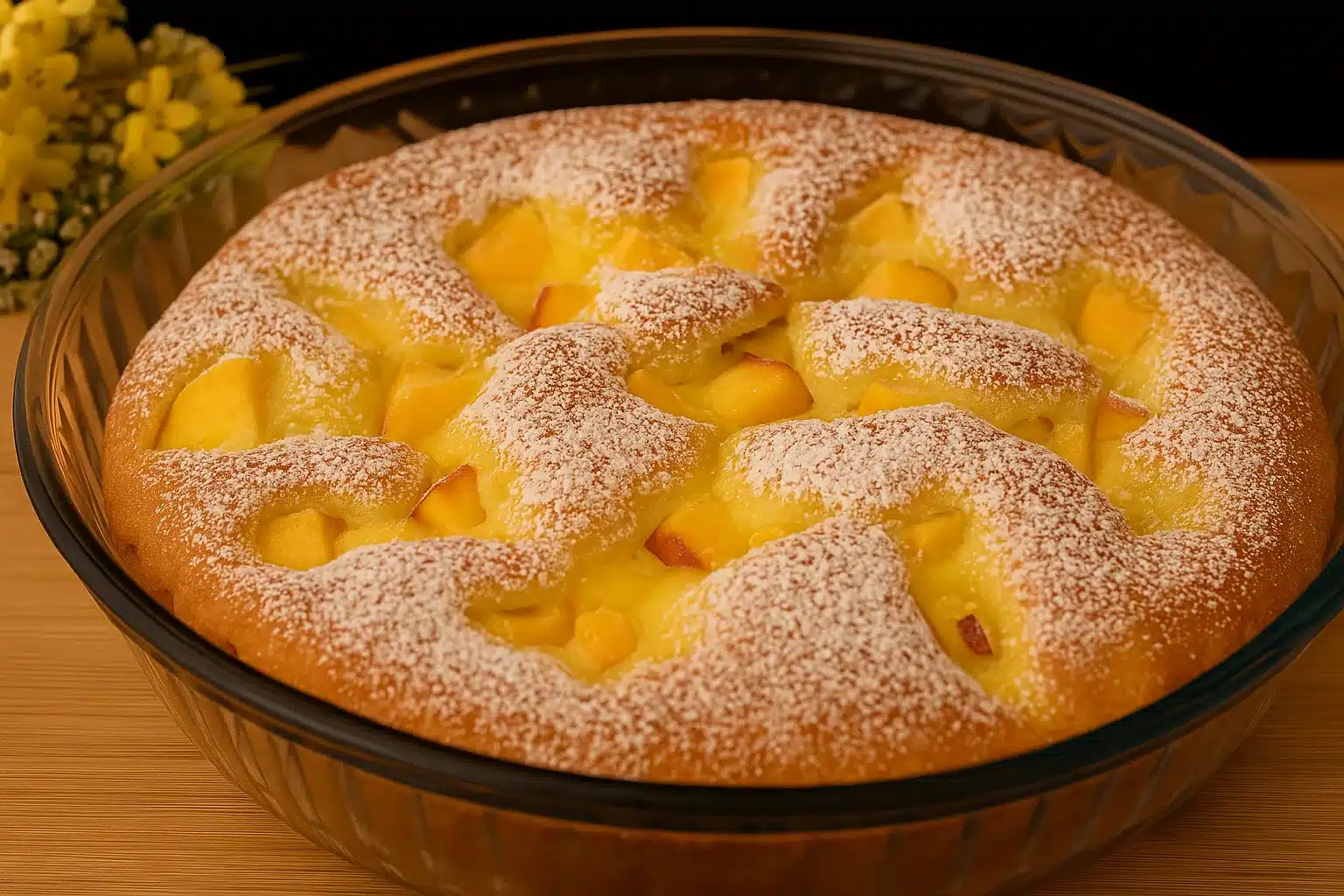 Torta alle pesche con crema pasticcera. Sofficissima e cremosa! 1 deacc4a3 e350 45bd ab9d b4b8ab1d5635.png.webp