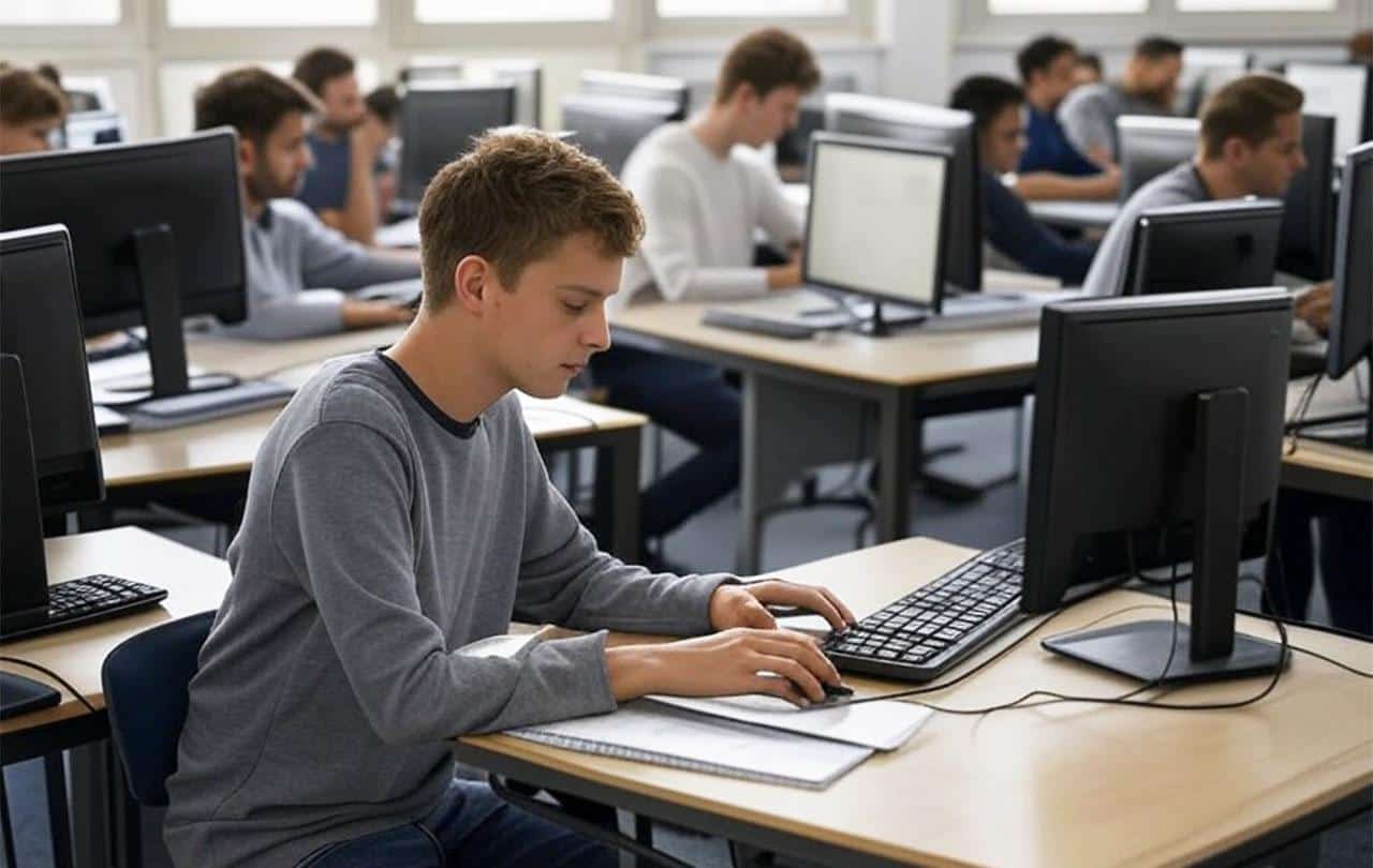 Patente B: errori da evitare per non farsi bocciare ai quiz 1 Aula esami patente.jpg