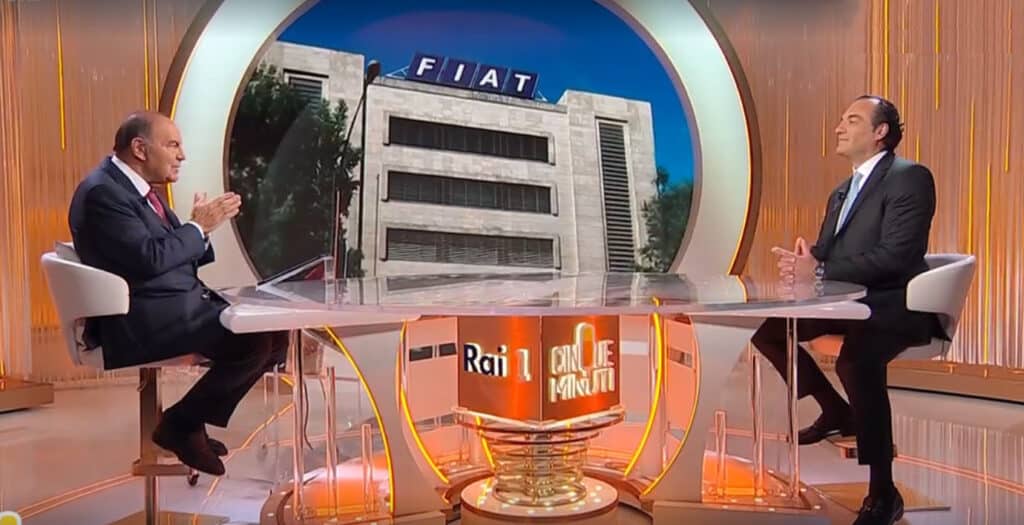 Filosa a 5 Minuti: “Il problema non è la Cina, ma l’Europa”. E loda Trump 1 Filosa da Bruno Vespa 1024x525.jpg