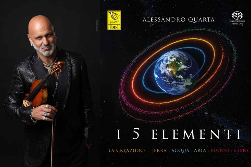 Il violinista rocker che canta la Terra: “I 5 Elementi” di Alessandro Quarta è un’ode all’equilibrio (tuo e del Pianeta) 2 Alessandro quarta